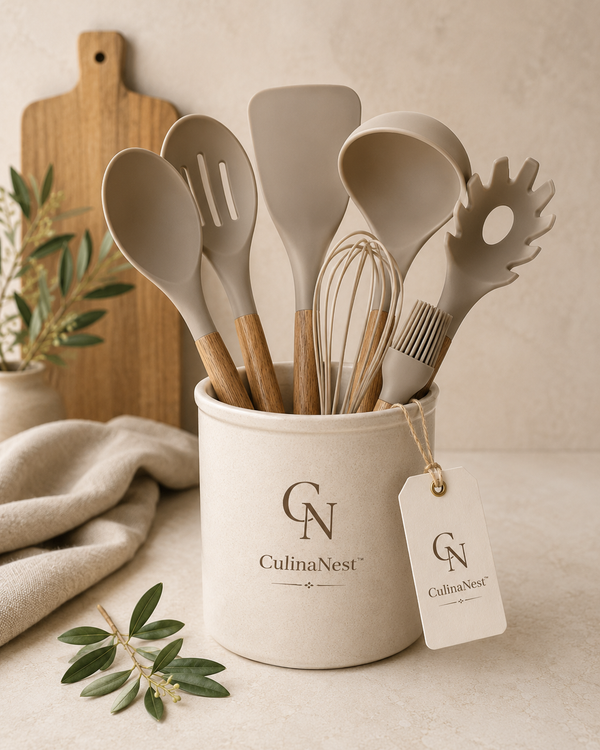 CulinaNest™ Silicone Kitchen Utensil Set